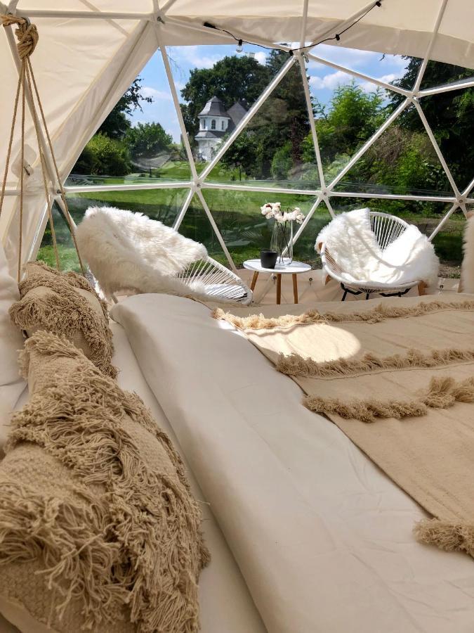 B Our Guest At Your Cozy Hideaway Dome Near Dresden Frauendorf  المظهر الخارجي الصورة