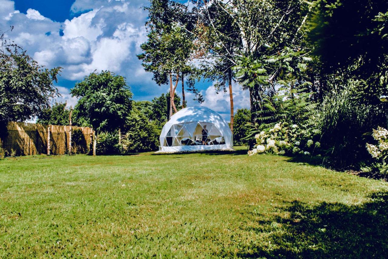 B Our Guest At Your Cozy Hideaway Dome Near Dresden Frauendorf  المظهر الخارجي الصورة